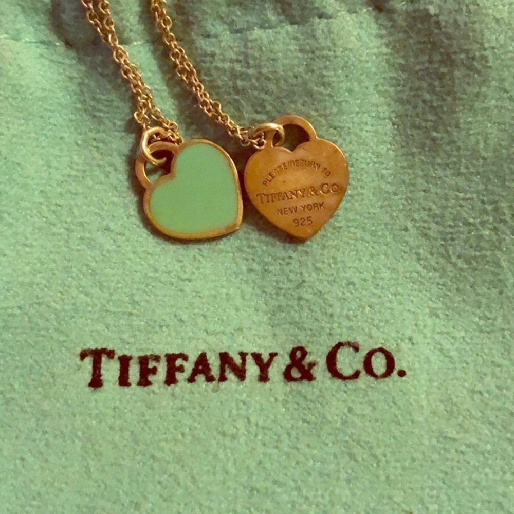 Double Heart Tiffany & Co. Necklace